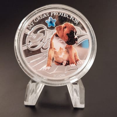 2013 Fiji Boxer Dog 1oz .999