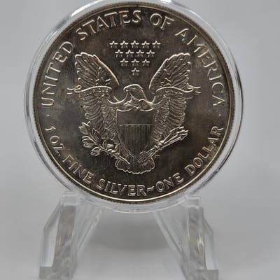 1993 ASE Colorized 1oz .999 Silver - additional view