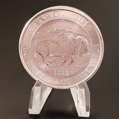 2015 Canada Bison 1.25oz .999