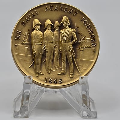 U.S. Naval Academy Founded - 1.212 oz of .925