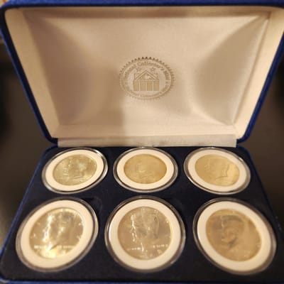 1964-1969 Kennedy 40% Half Dollar Set