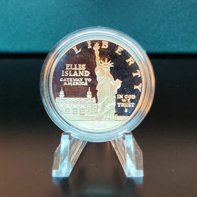 AT SPOT! 1986-S Ellis Island Commem