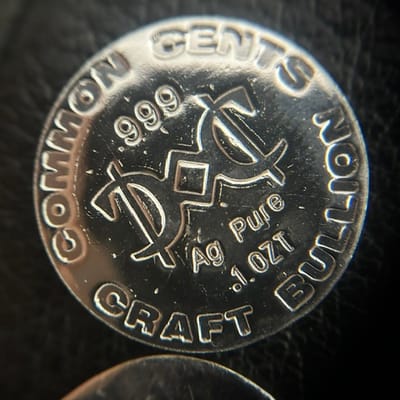 1/10 oz Silver Rounds