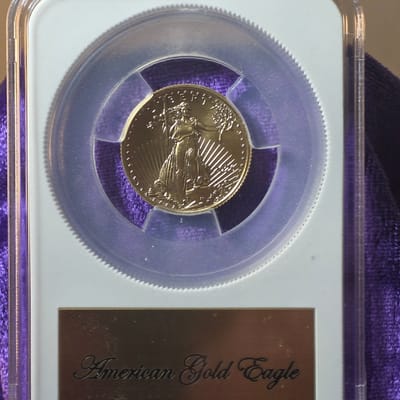 1/10oz American Gold Eagle- Random Dates/in case