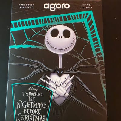 Limited edition Nightmare before Xmas 1oz silver