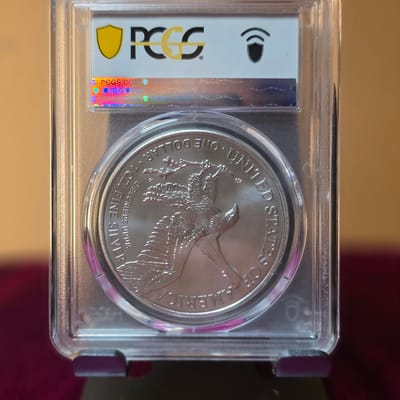 2023-W American Silver Eagle ms70  - additional view