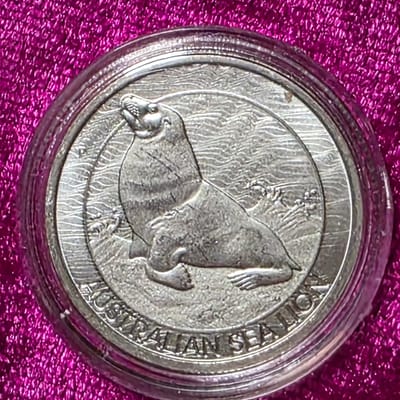 2023 Australian Sea Lion 1/3oz platinum  - additional view