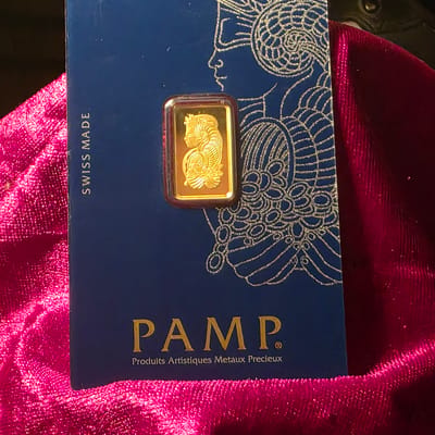 3.5g Gold Combo 1g Acre x Hotwheels & 2.5g PAMP 