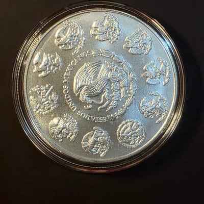 2023 1oz Silver Mexican Libertad- Uncirculated - additional view