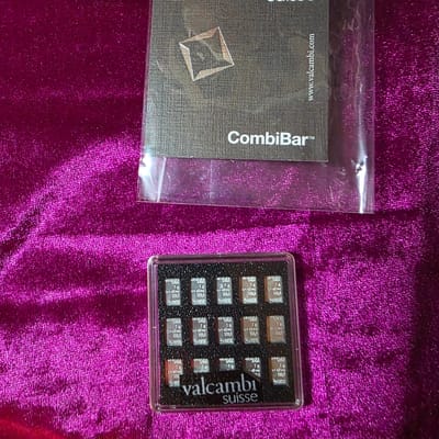 1g x 15 valcambi suisse silver bars in custom case - additional view