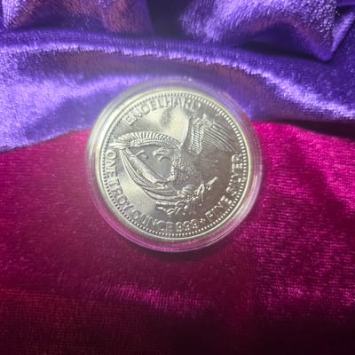 Vintage 1984 Englehard American Prospector 1oz rd - additional view
