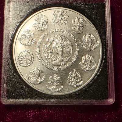 2023 SILVER LIBERTAD & 1942 50 CENTAVOS - additional view