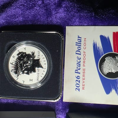 2026 Reverse Proof Semiquincentenial Peace Dollar - additional view