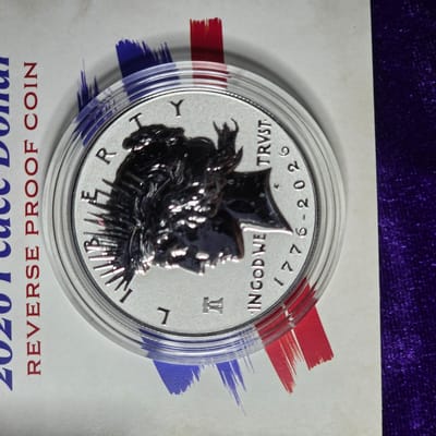 2026 Reverse Proof Semiquincentenial Peace Dollar