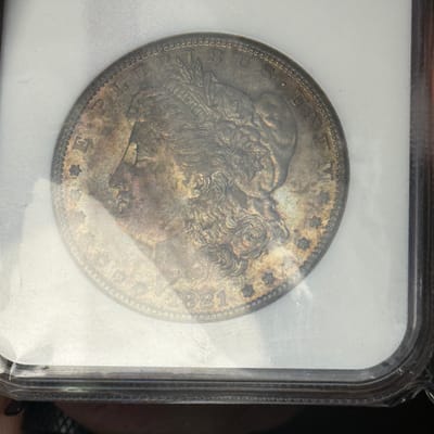 1881-S Morgan Silver Dolla ms64 toner - additional view