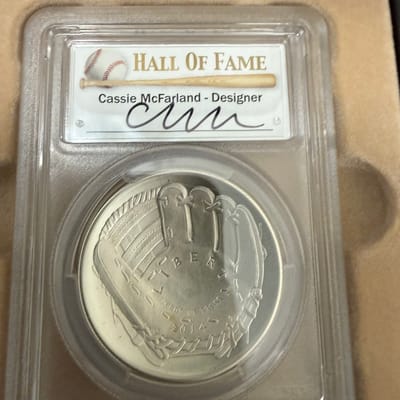 2014 baseball hall of fame PCGS BU
