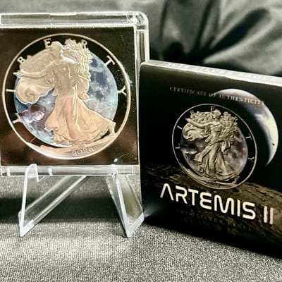 Artemis ll American Silver Eagle limited edition 