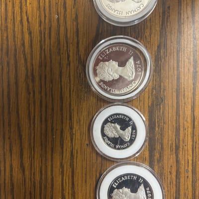 1974 Cayman Island proof set - additional view
