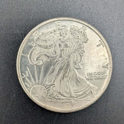 UNDER SPOT!! Walking Liberty Tribute 1 oz Round