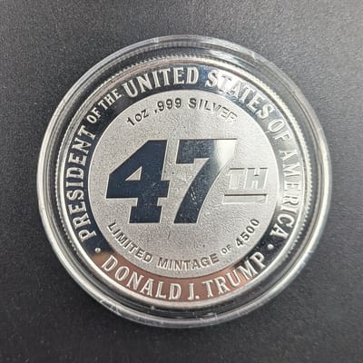 *LIMITED* Run Disme Trump Rounds - 3 oz total - additional view