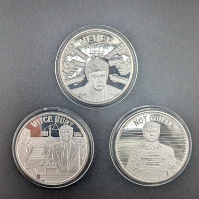 *LIMITED* Run Disme Trump Rounds - 3 oz total