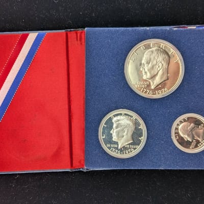 US Bicentennial Silver Proof Set BEAUTIFUL!  - additional view