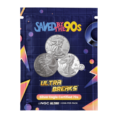 2026 ULTRABREAKS SAVED BY THE 90S NGC GRADED COIN