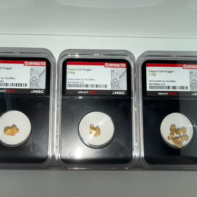 Vault box Gold Nuggets 3pk 2.89g