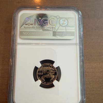 1998 W Eagle G $5 PF 70 Ultra Cameo - additional view