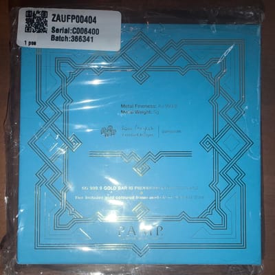 PAMP Arabian Horse 5g Gold in Assay - additional view