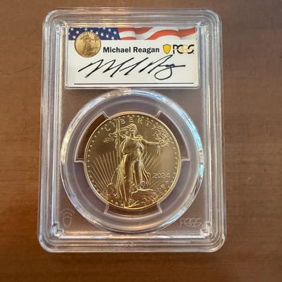 2024-W $50 Gold Eagle PCGS SP70 Advanced Release 