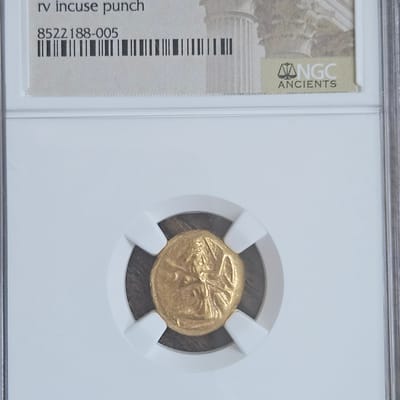 5th Century BC AV (Gold) Daric NGC Graded Choic XF - additional view