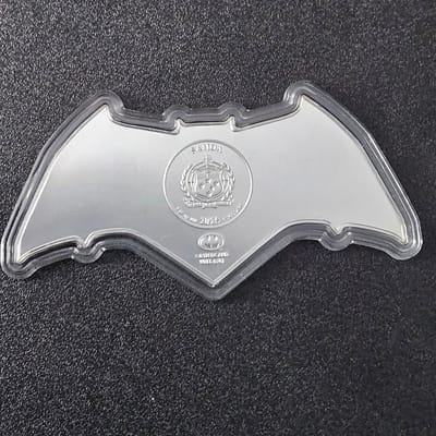 2025 Samoa 1 oz Silver Batman Batarang Shaped Coin