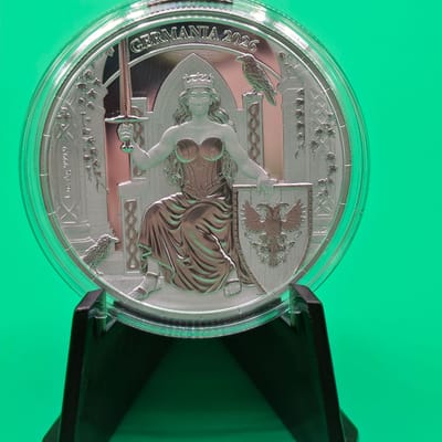 2026 GERMANIA Lady Germania .9999 proof 059/500 - additional view