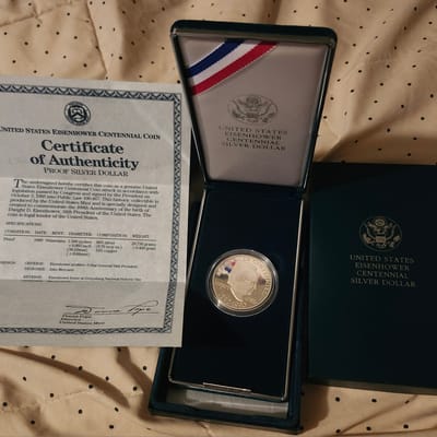1990 P Eisenhower Silver Proof Coin