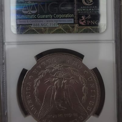 NGC MS62 1883 O Silver Morgan Dollar - additional view