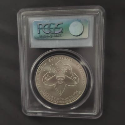 2016 P MS69 Boy Scouts of America Silver Dollar - additional view