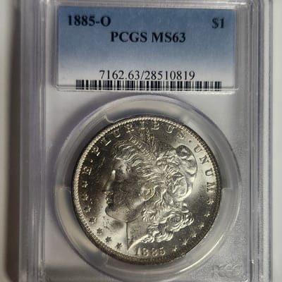 1885 O Morgan MS63 PCGS