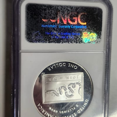 2006 P Ben Franklin Scientist PF69 UC NGC - additional view