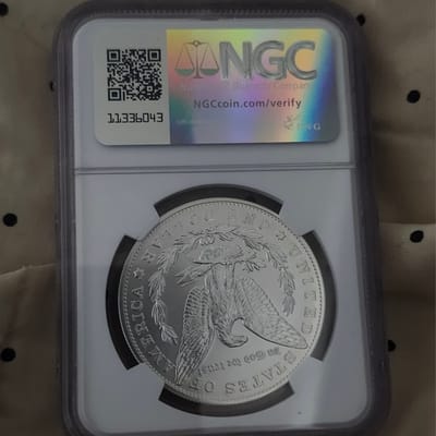 NGC 2023 MS69 Early Release Silver Morgan Dollar - additional view