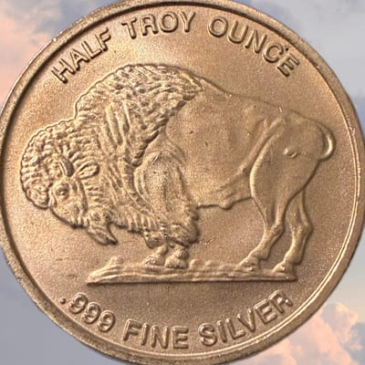 1/2 oz SILVER BUFFALO ROUND