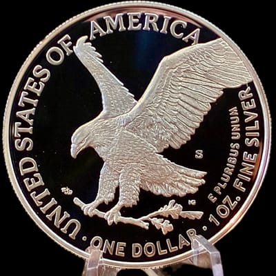 2022-S PROOF AMERICAN SILVER EAGLE 1 oz SILVER  - additional view