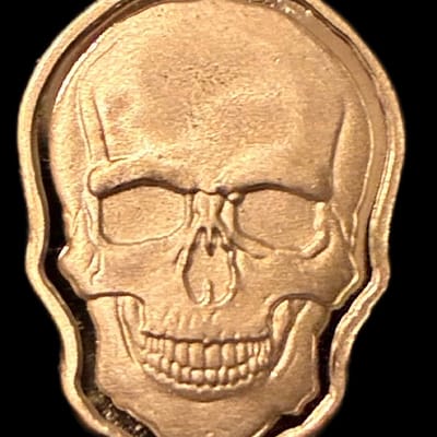 1 GRAM SILVER SKULL