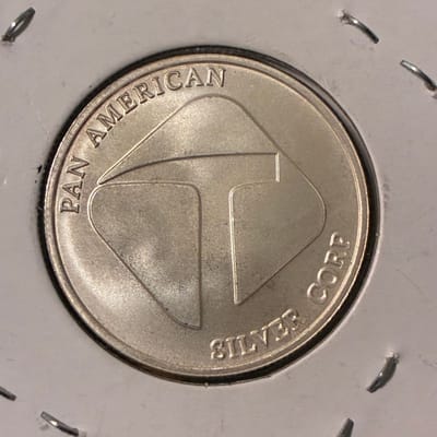 1/2 oz PAN AMERICAN SILVER PROSPECTOR by NWTM - additional view
