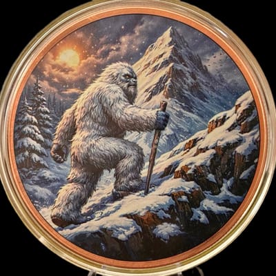5 oz Colorized Copper “YETI”