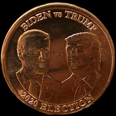 1 oz COPPER 2020 “ELECTION” - additional view