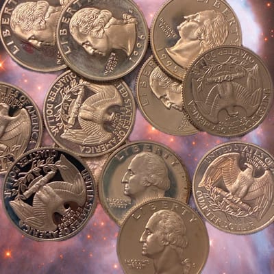 PROOF 90% SILVER QUARTERS MODERN ERA