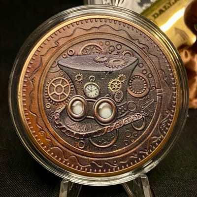 5oz Antiqued Copper Steampunk - additional view