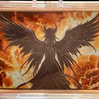 5 oz Colorized Copper DARK ANGEL🔥FIRE🔥BAR