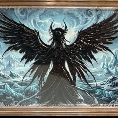 5 oz Colorized Copper DARK ANGEL🥶ICE🥶BAR